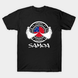 Manta Rays on Samoan flag T-Shirt